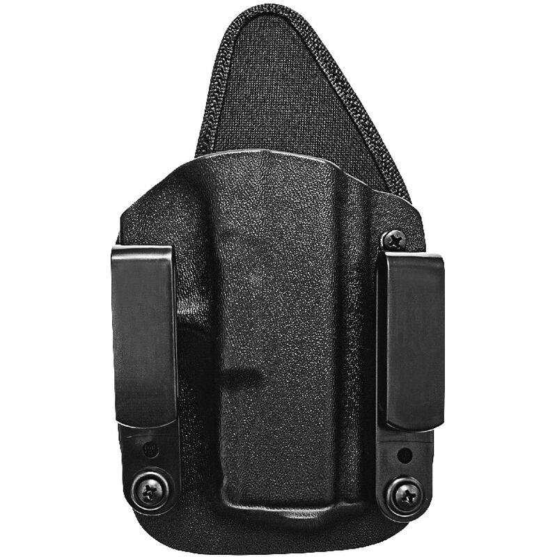 Hybrid Iwb Kydex Holster for S&w Shield 9MM & 40MM - Black