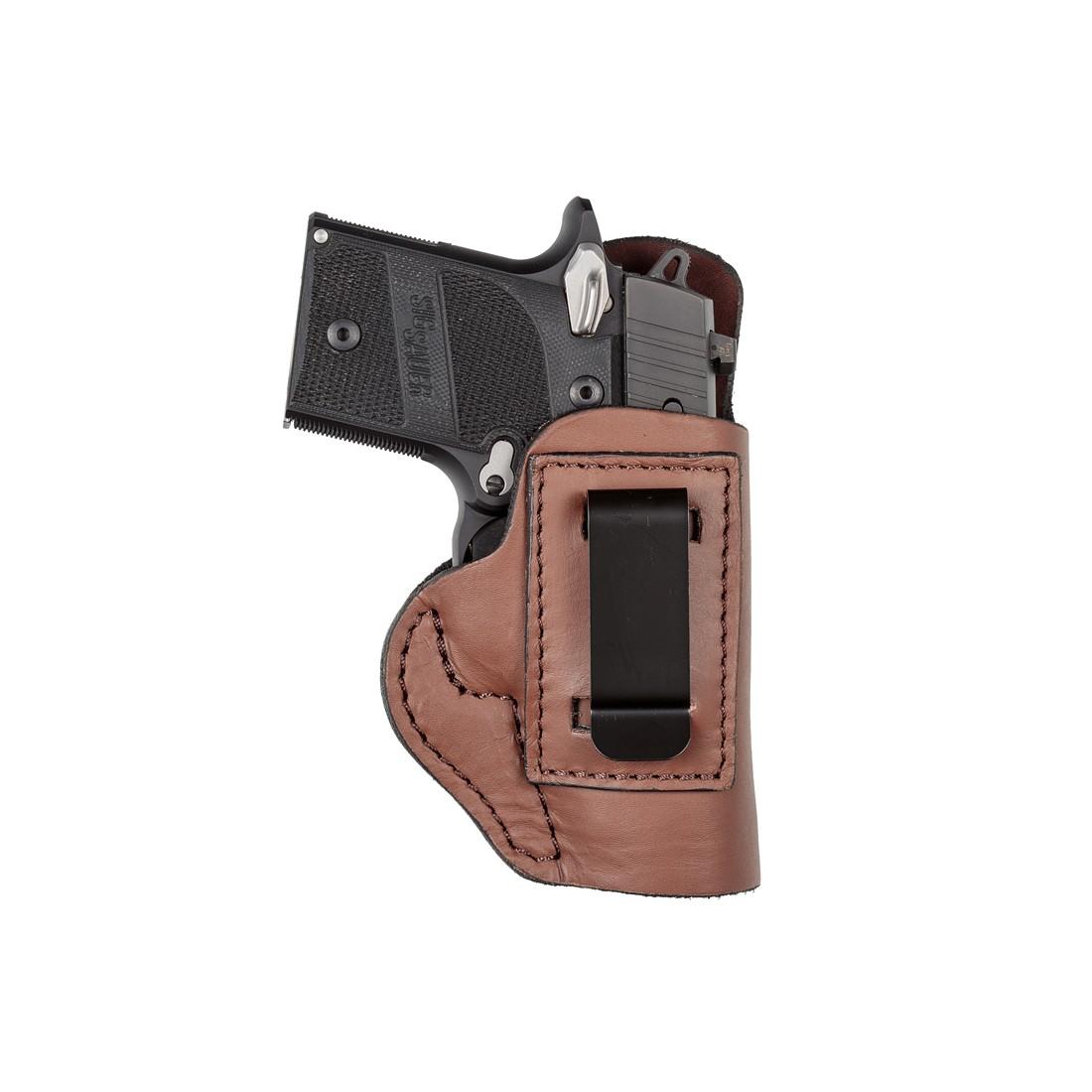 Tx 1836 Soft Holster for Glock 26 & Most Compact Pistols - Brown Right Hand