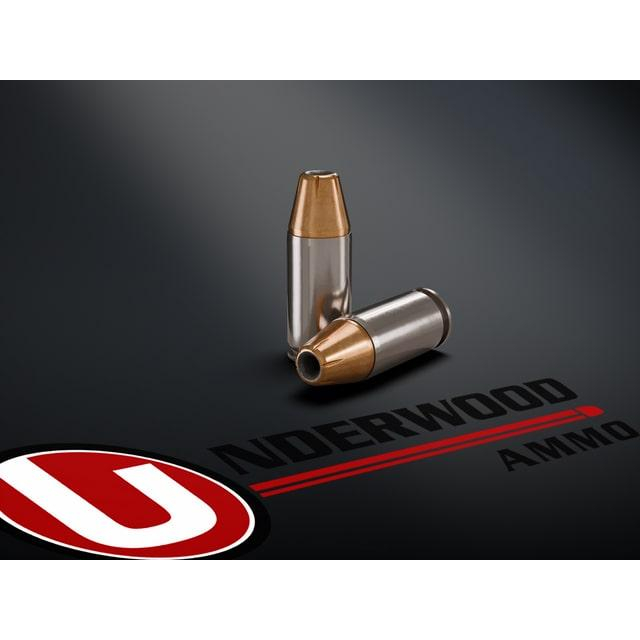 Underwood 9MM Luger 124 Grain Jacket Hollow Point 20/RD