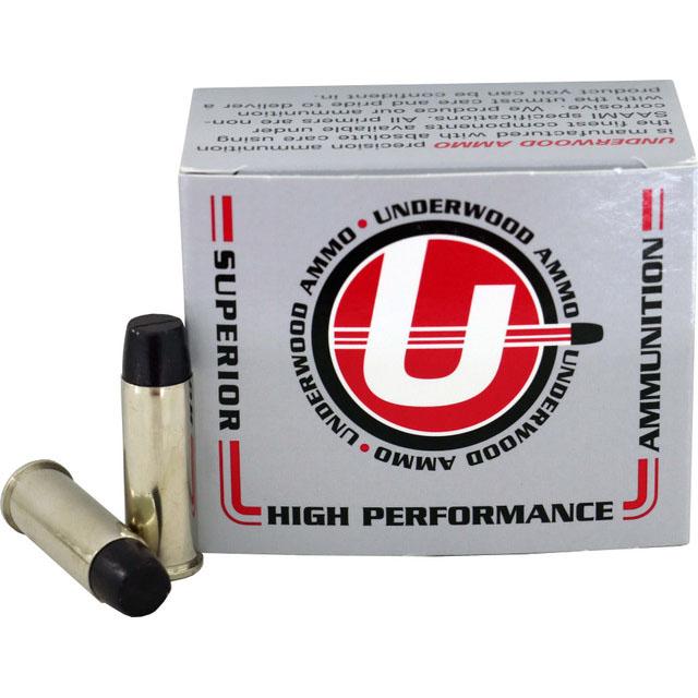 Underwood 44 Remington Magnum 305 Grain Lead Long Flat Nose Gas Check