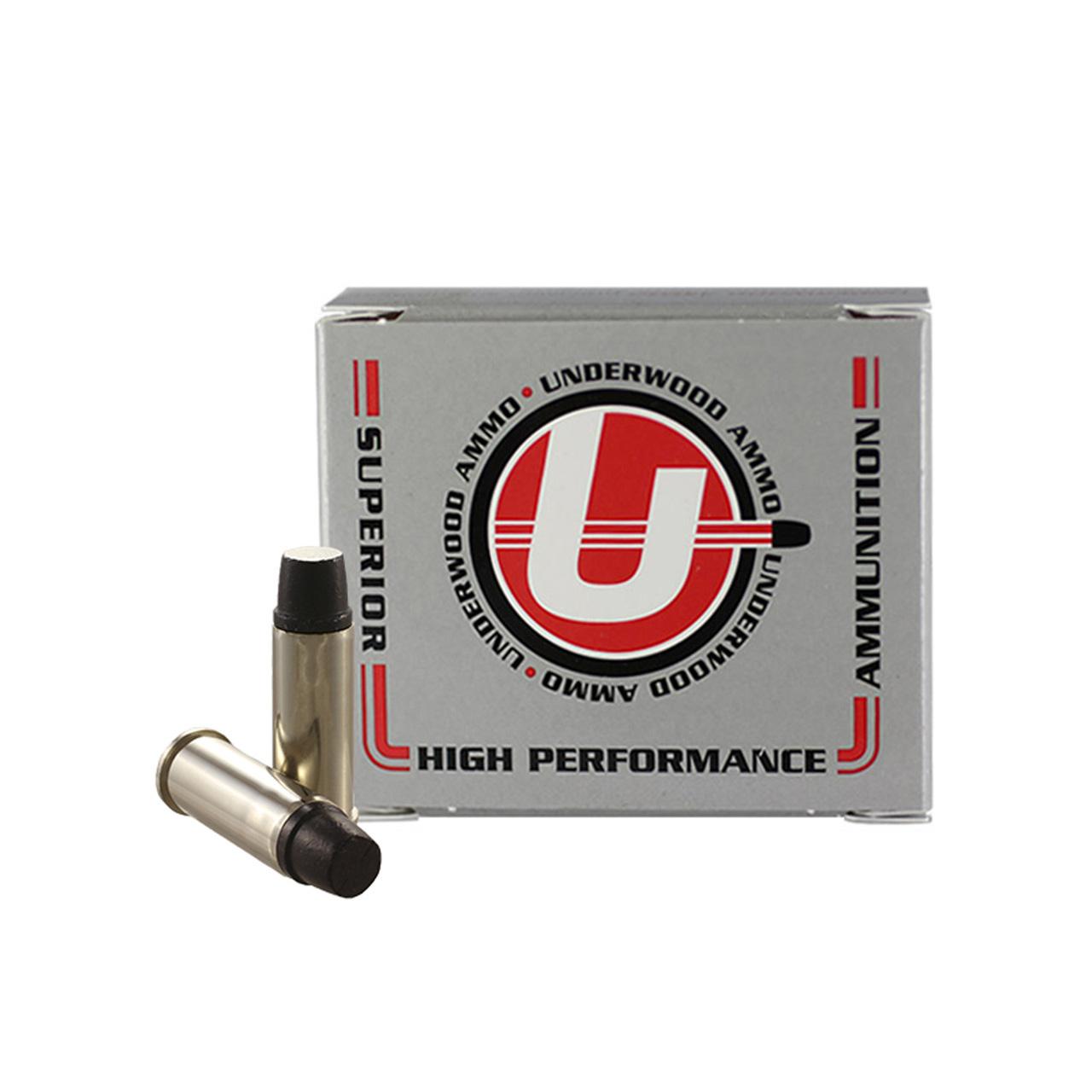 Underwood 44 Special 255GR Lead Keith-type Semi-wadcutter Ammo 20 Rnd
