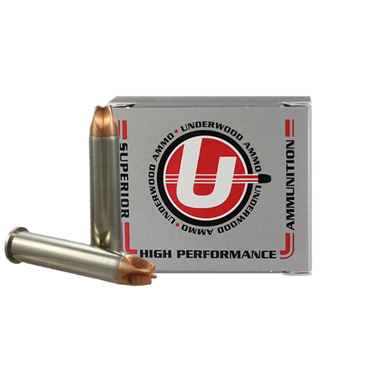 Underwood 45-70 Government +p 325 Grain Xtreme Hunter Ammo 20 Rnd
