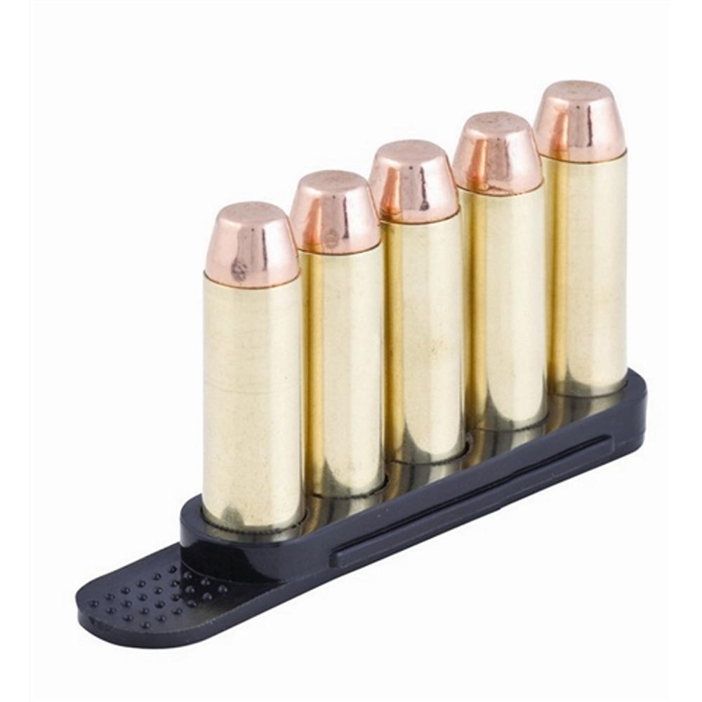 Tuff Quickstrip 2 Pack .44/.45/.460 Blk Urethane Ammo Carrier