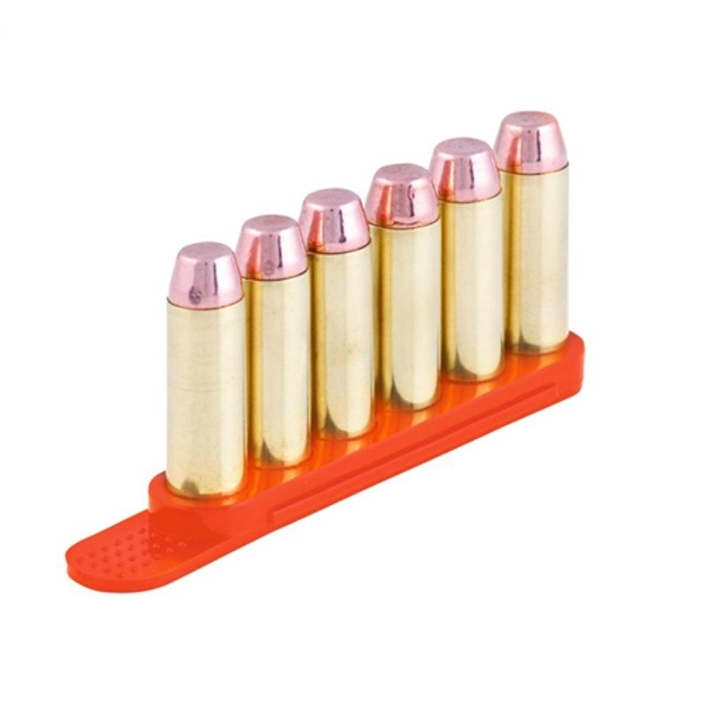 Tuff Quickstrip Cc Reload 6 Rnd .44/.45/.460 Orange Urethane
