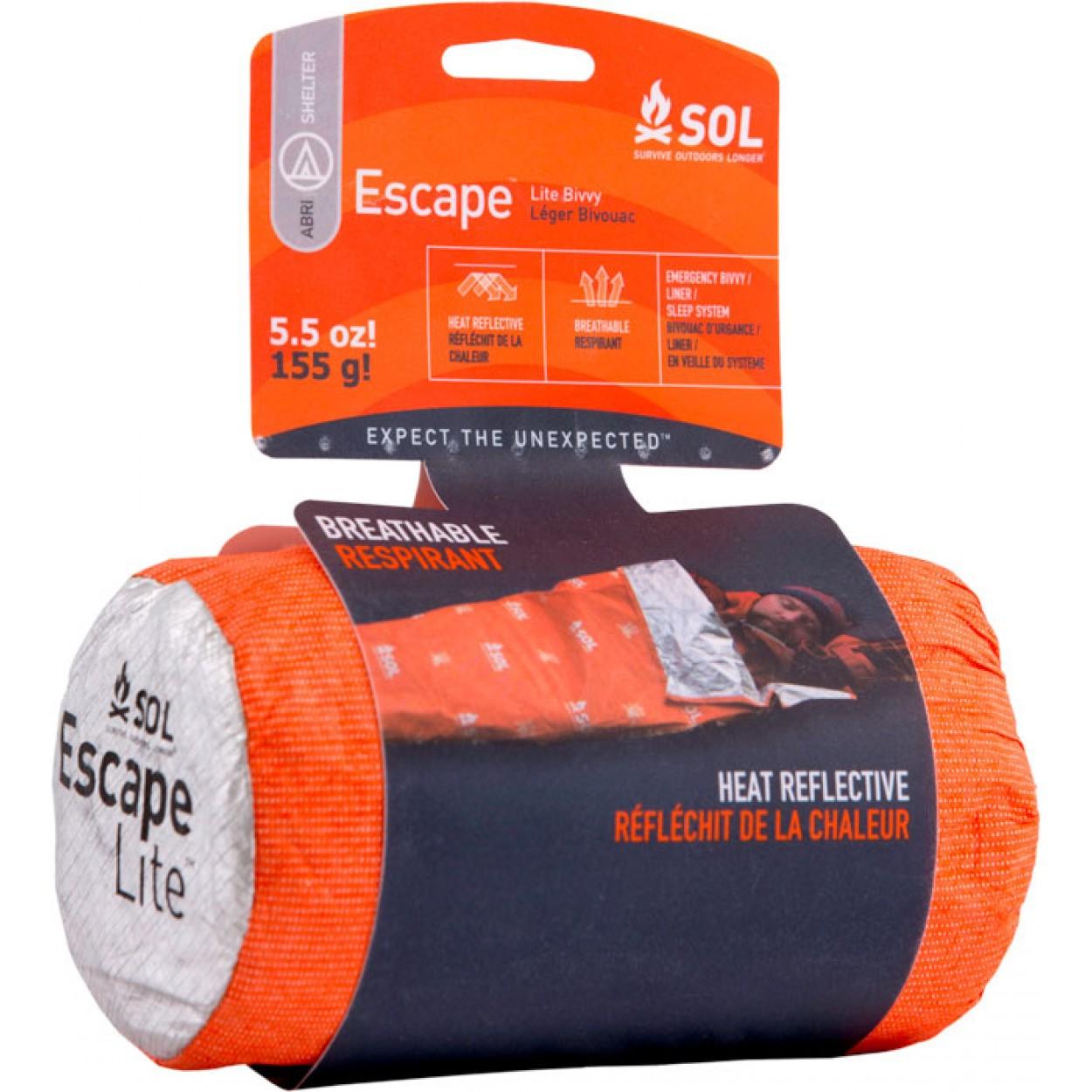 Survive Outdoors Longer Escape Lite Bivvy - Orange