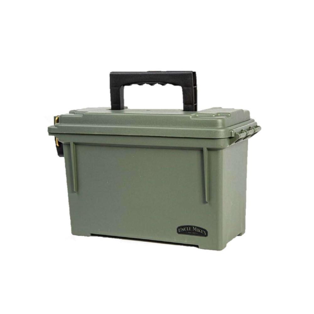 Uncle Mikes Green Plastic Ammo Can .30 Caliber