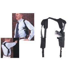 Uncle Mikes Pro Pak Vertical Shoulder Holster Size 5 Black