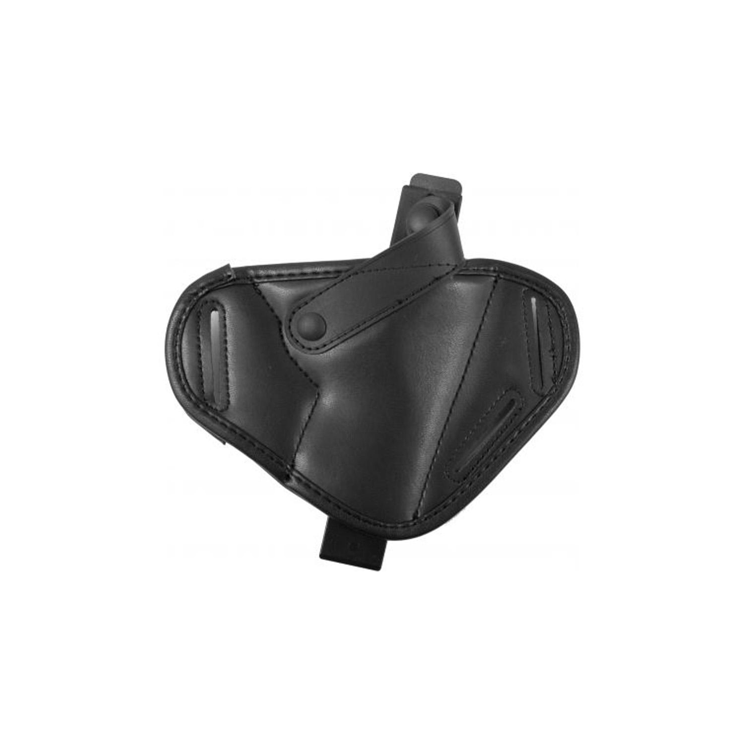 Uncle Mikes 8612 Plain Black Nylon AM12 Belt Slide Holster