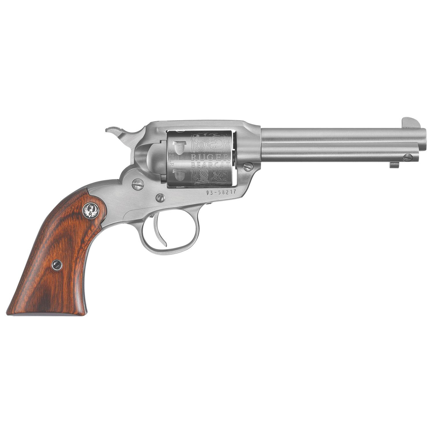 Ruger Bearcat 22LR 4.2 Revolver 6-ROUND Stainless Steel