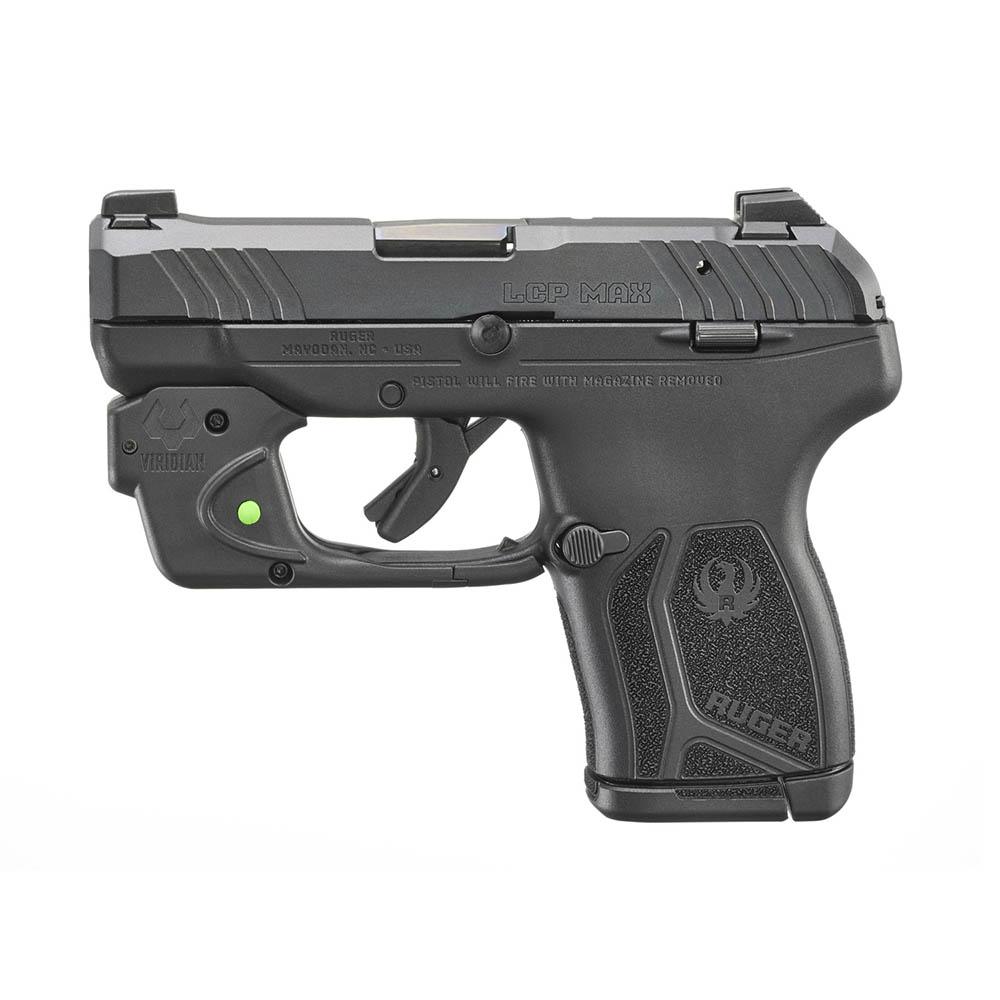 Ruger Lcp Max .380 Acp 10+1 With Viridian Green Laser