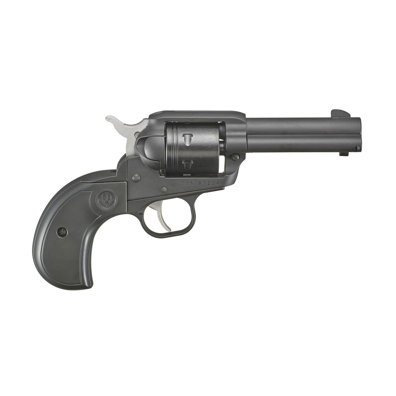 Ruger Wrangler 22LR 3.75 6RD Black Cerakote Revolver