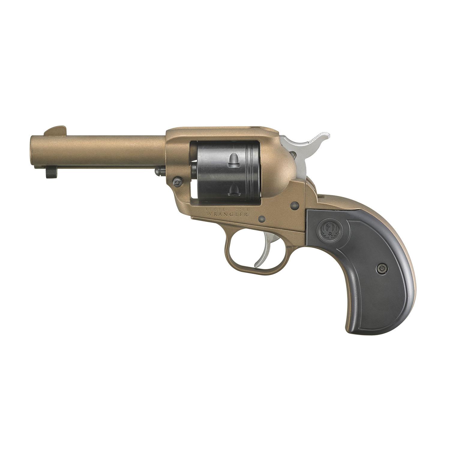 Ruger Wrangler 22LR 6RD Revolver Burnt Bronze Cerakote