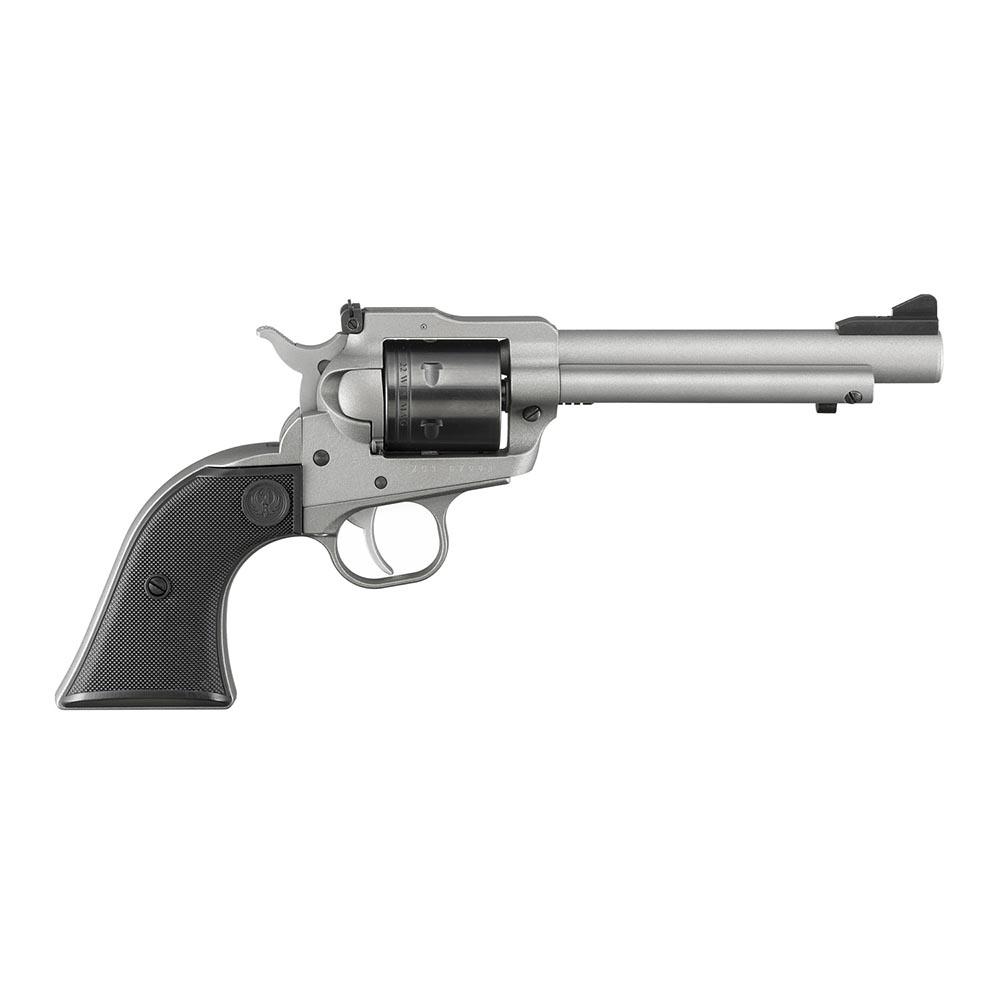 Ruger Super Wrangler 22 LR/22 Wmr Revolver 6 Round Silver Cerakote