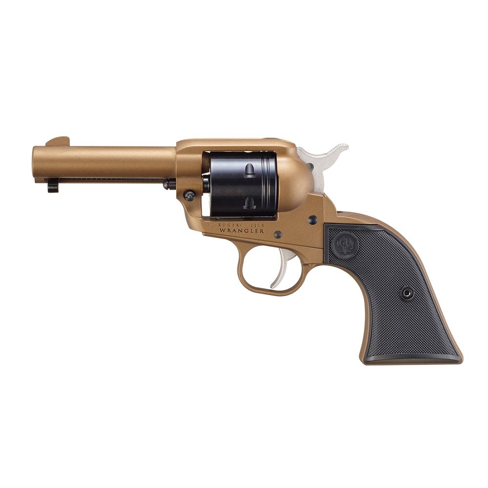 Ruger Wrangler 22LR 3.75 6-ROUND Burnt Bronze Cerakote Revolver