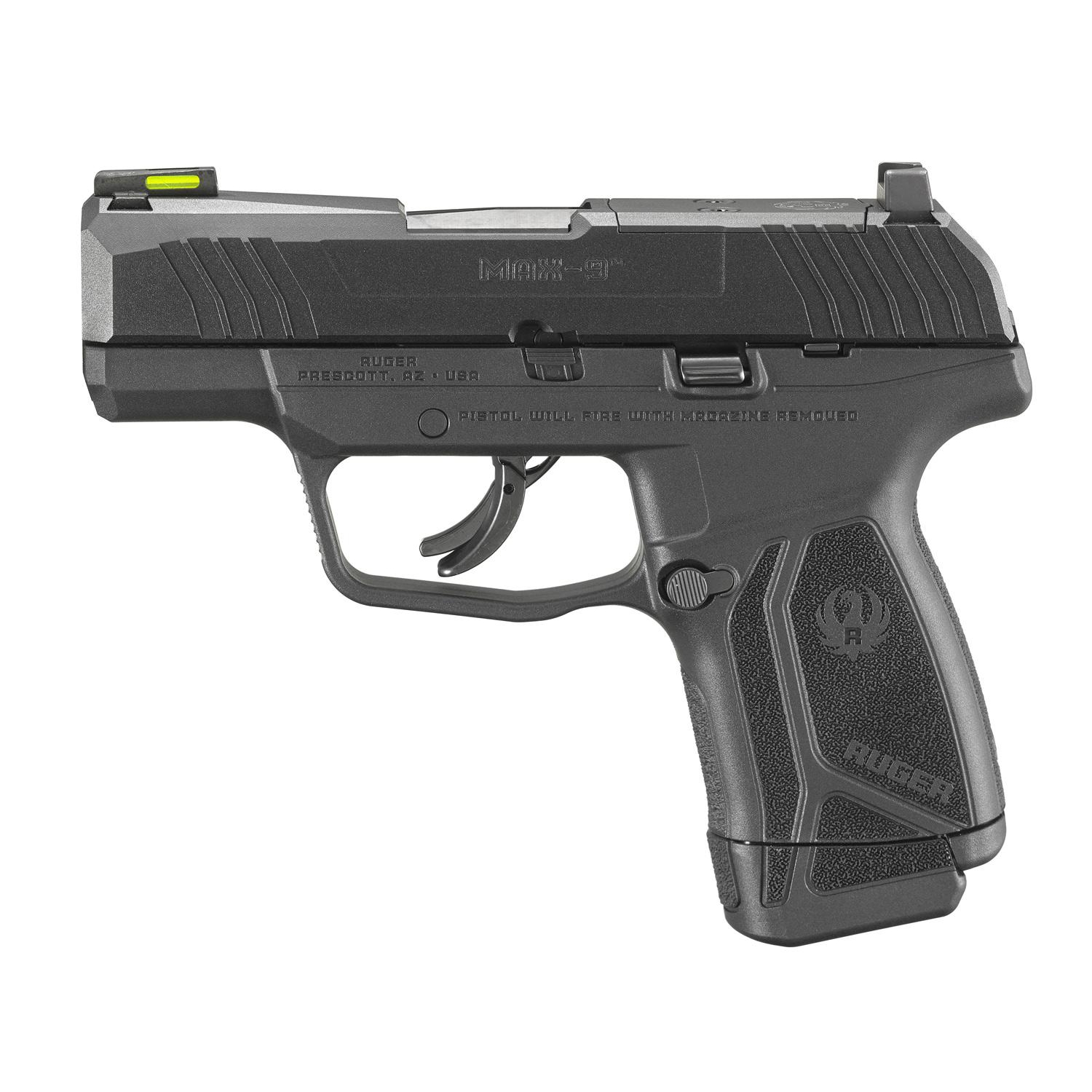 Ruger MAX-9 Pro 9MM 12+1 Optic Ready