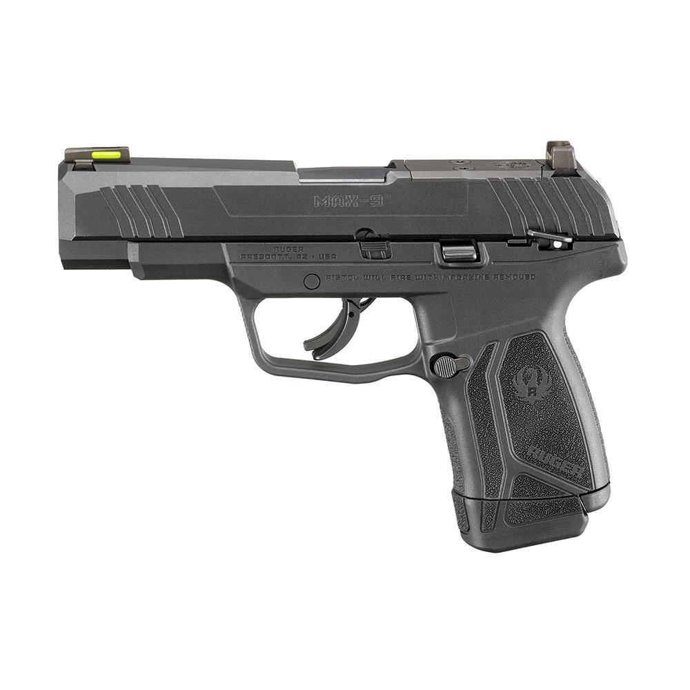 Ruger MAX-9 9MM 12+1 Optic Ready Black Oxide