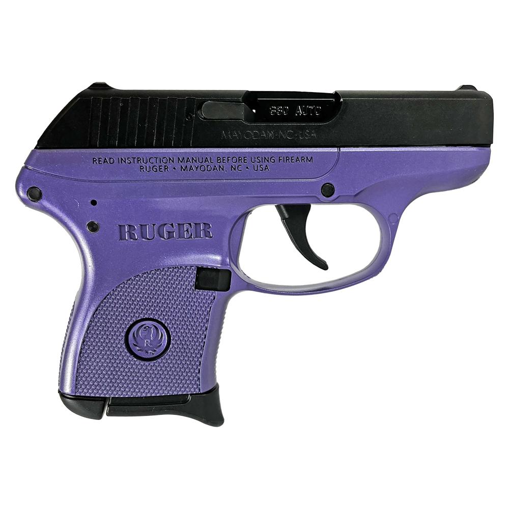 Ruger Lcp 380ACP 6+1 Pistol Purple Pearl Frame