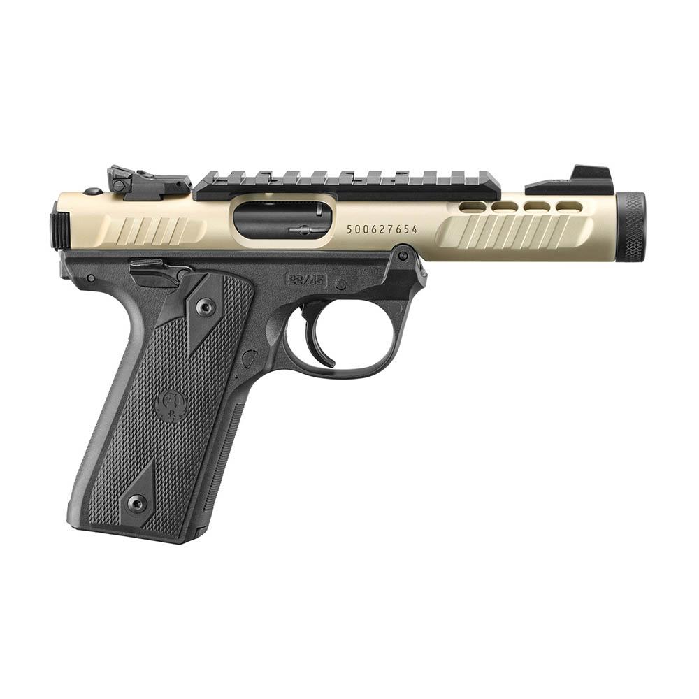 Ruger Mark Iv 22/45 Lite 22LR 10+1 Champagne Anodized Pistol