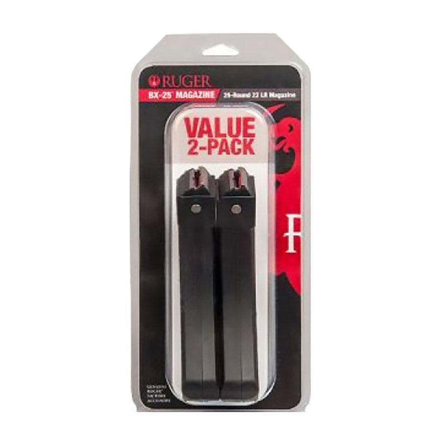 Ruger BX-25 10/22 .22LR 25RD Magazine 2-PACK