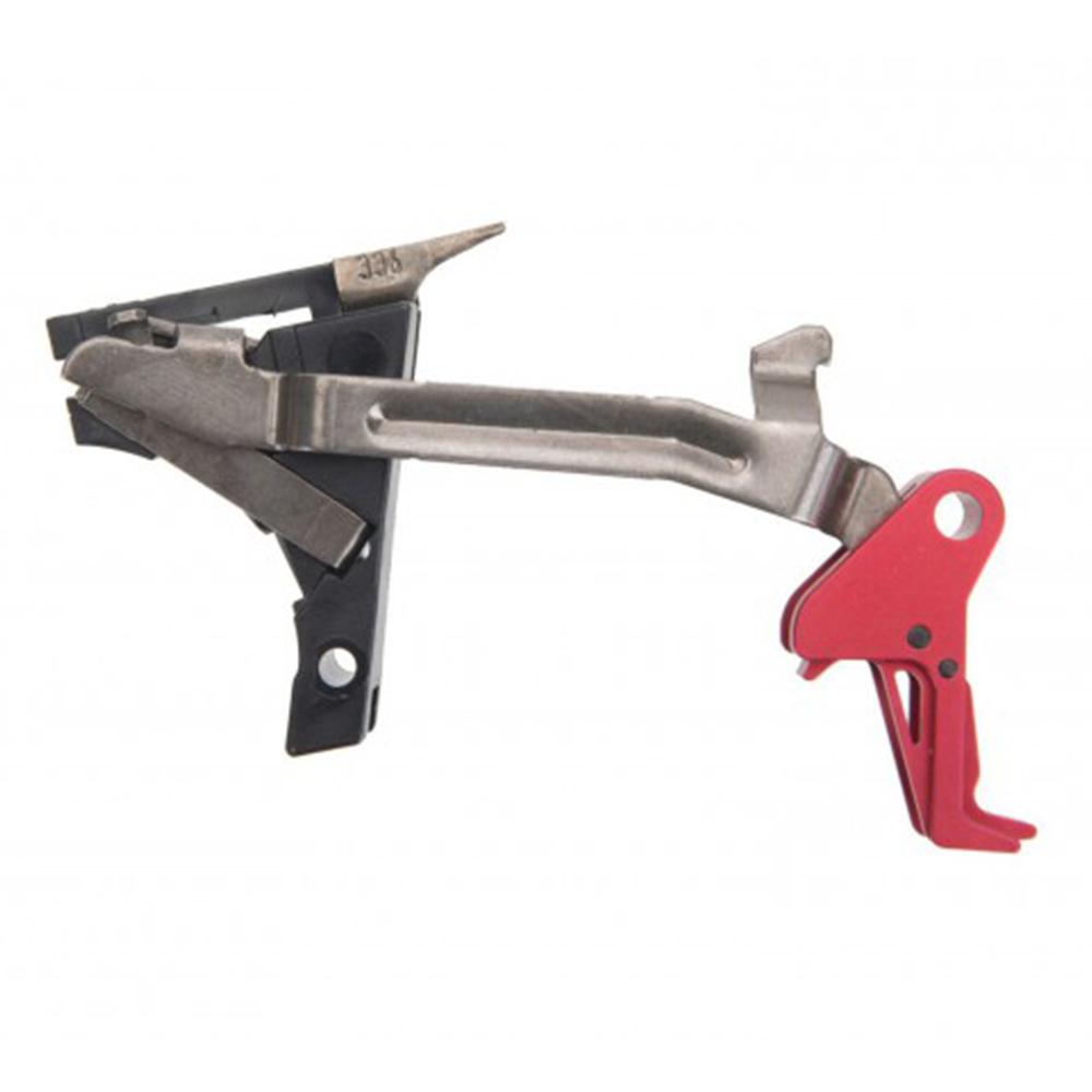 Glock Trigger Kit Flat Trigger 9MM Slimline G43 Red