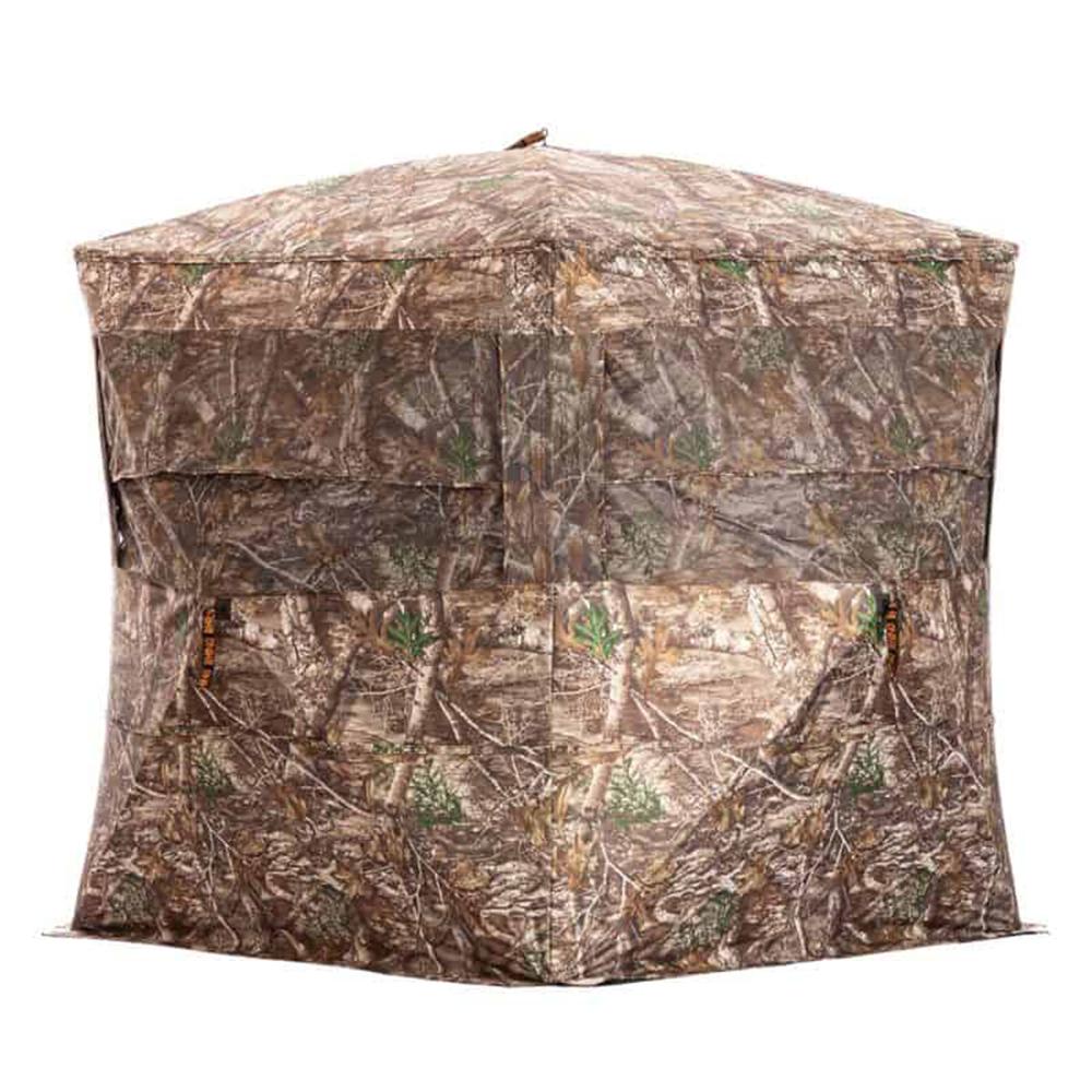 Rhino Blind RB24 Pro Ground Blind Realtree Edge 600D 3-PERSON