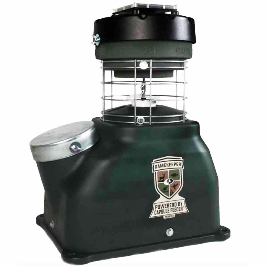 Gamekeeper CAP-100 Capsule Feeder 100 Lb Green