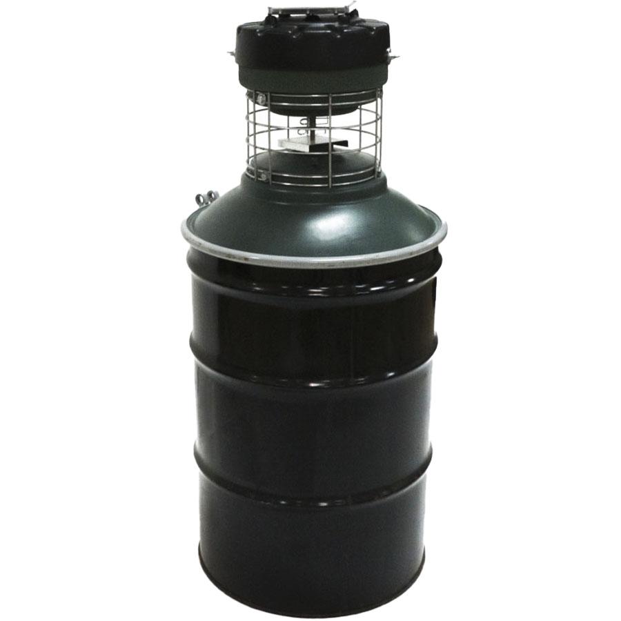 Cap-bar Barrel Feeder 400 Lbs Black