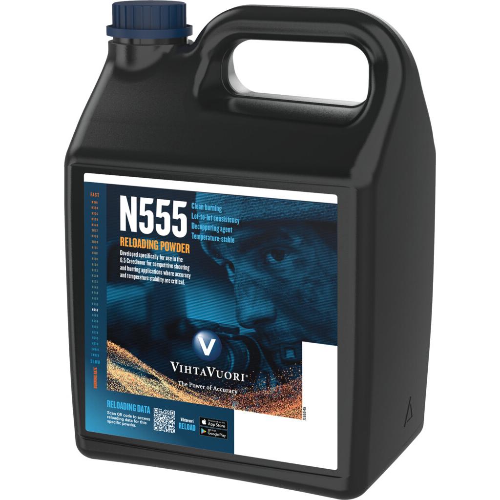 Vihtavuori N555 Powder 8 Lb Canister