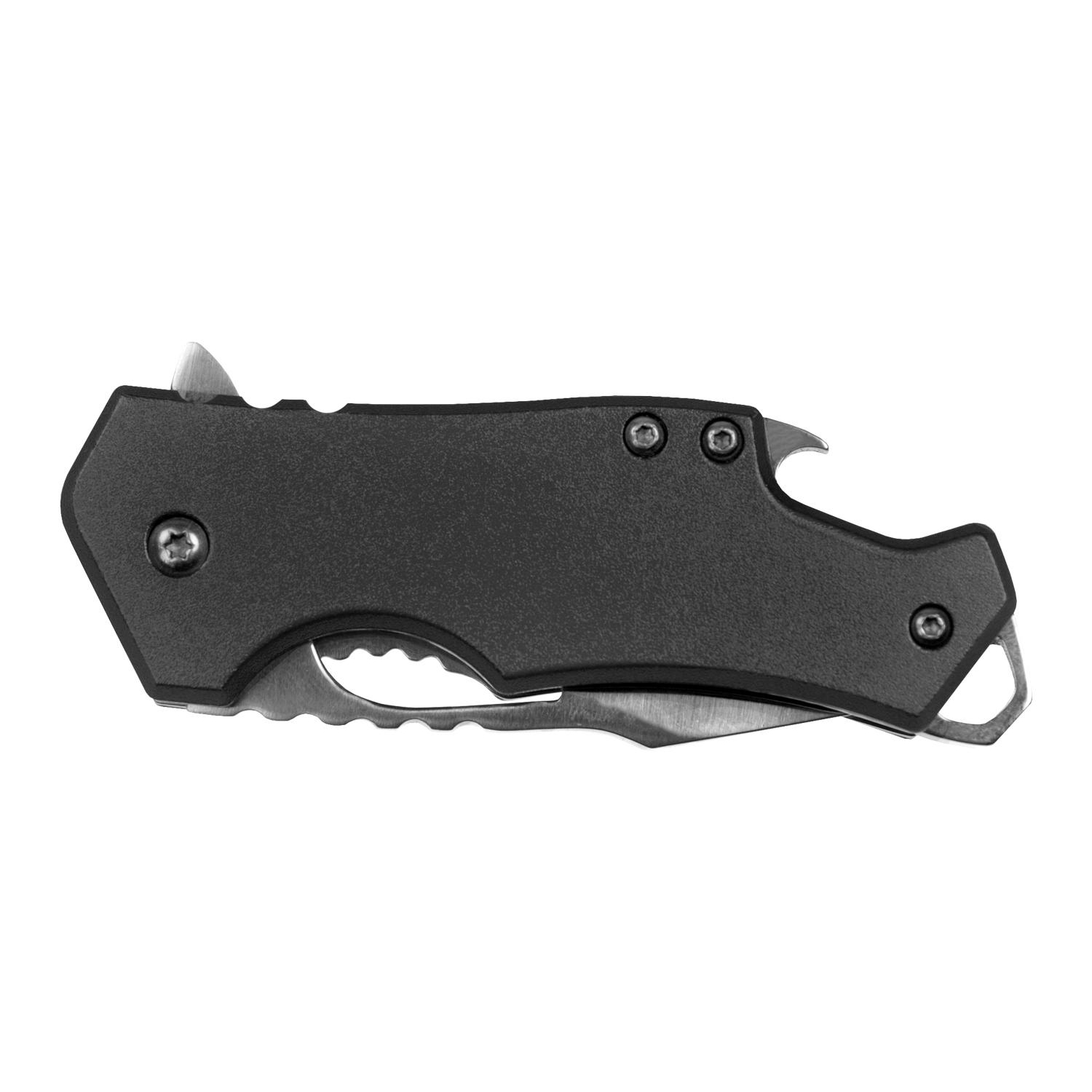Sarge Black Fuse Knife & Bottle Opener 2.375 Blade - Image 2