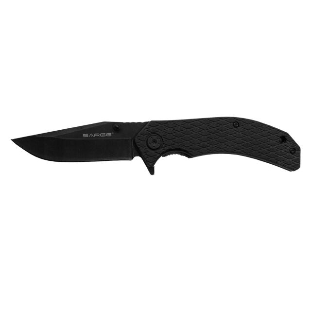 Sarge Shadow - Stonewashed Swift Assist Folding Knife