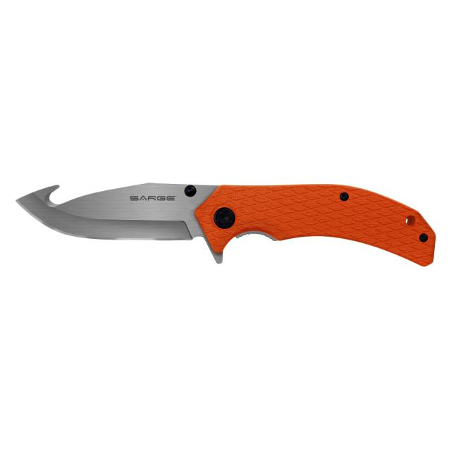 Sarge Adrenaline Folding Gut Hook Knife - 3.5 Blade
