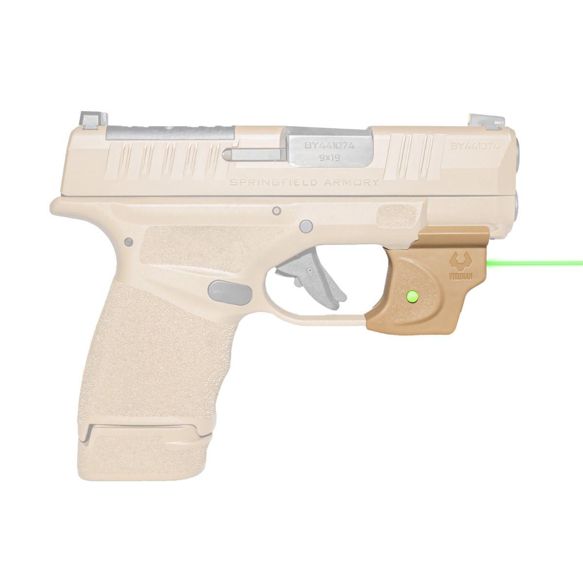 Viridian E Series Green Laser Sight for Springfield Hellcat Fde