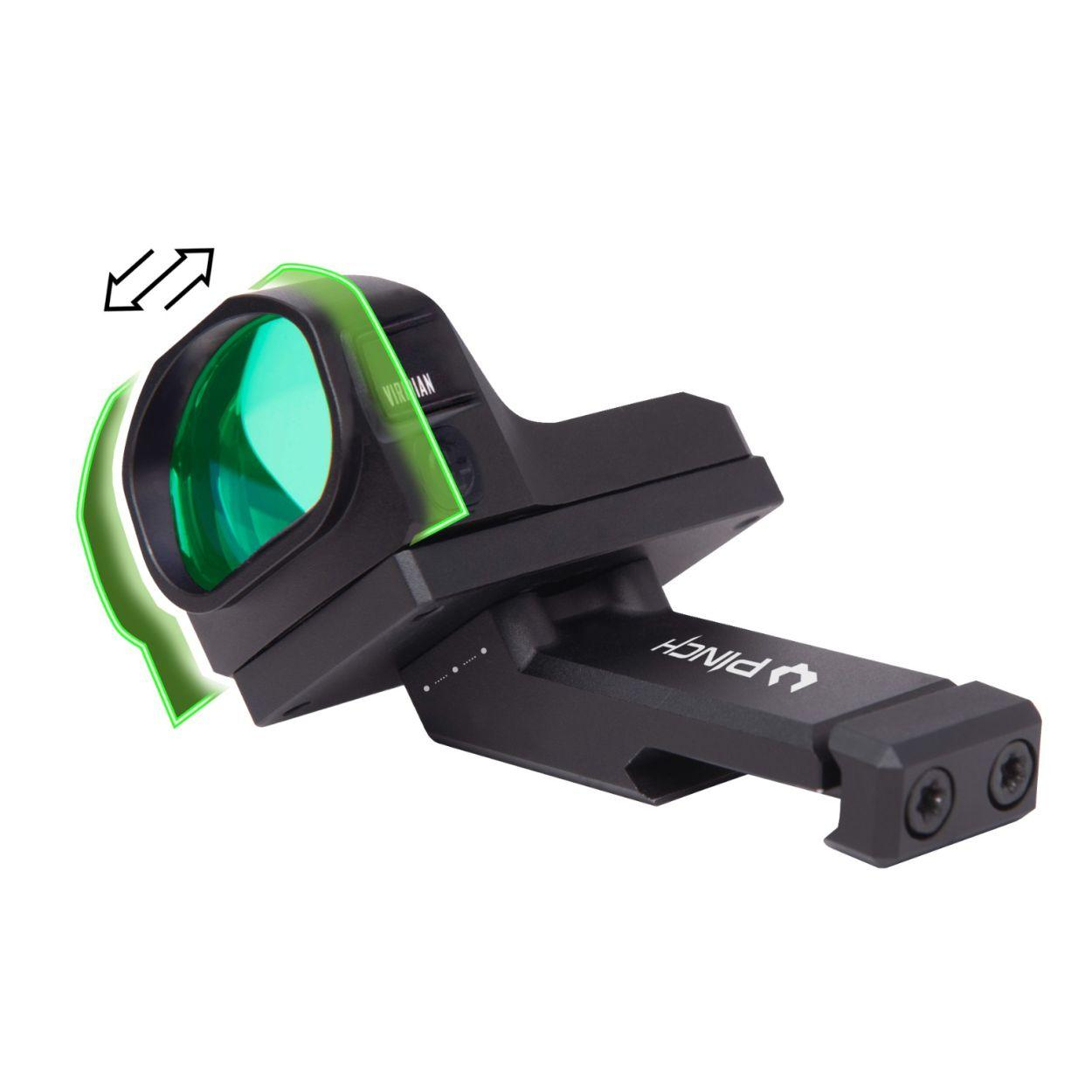 Viridian Pinch Adjustable 35 Degree Offset Mount for Rmsc