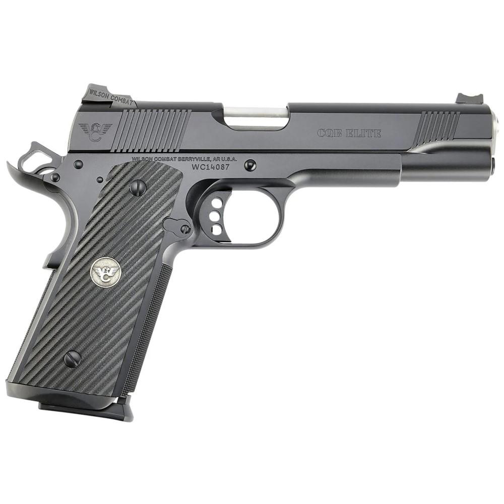 Wilson Cqb Elite 45ACP 8+1 5 Black Semi-auto Pistol