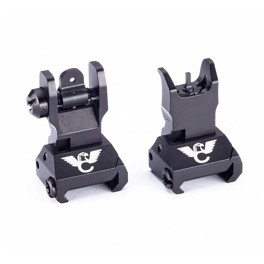 Wilson Combat AR15/M16 Back up Rail Mount Sight Set