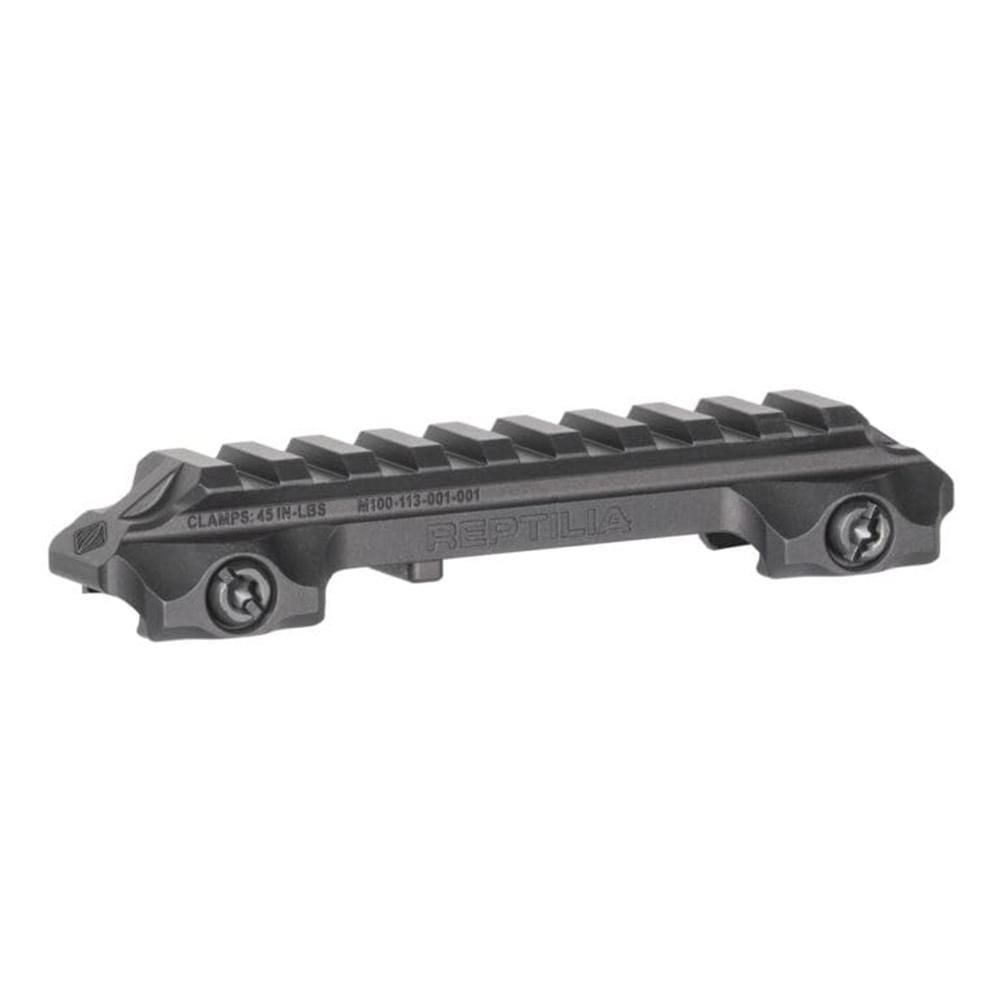 Reptilia Rmu Mount 0.625 in Height 9 Slot Black
