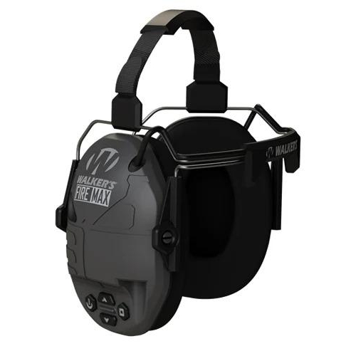 Walkers Firemax Muff Behind the Neck - Black Polymer