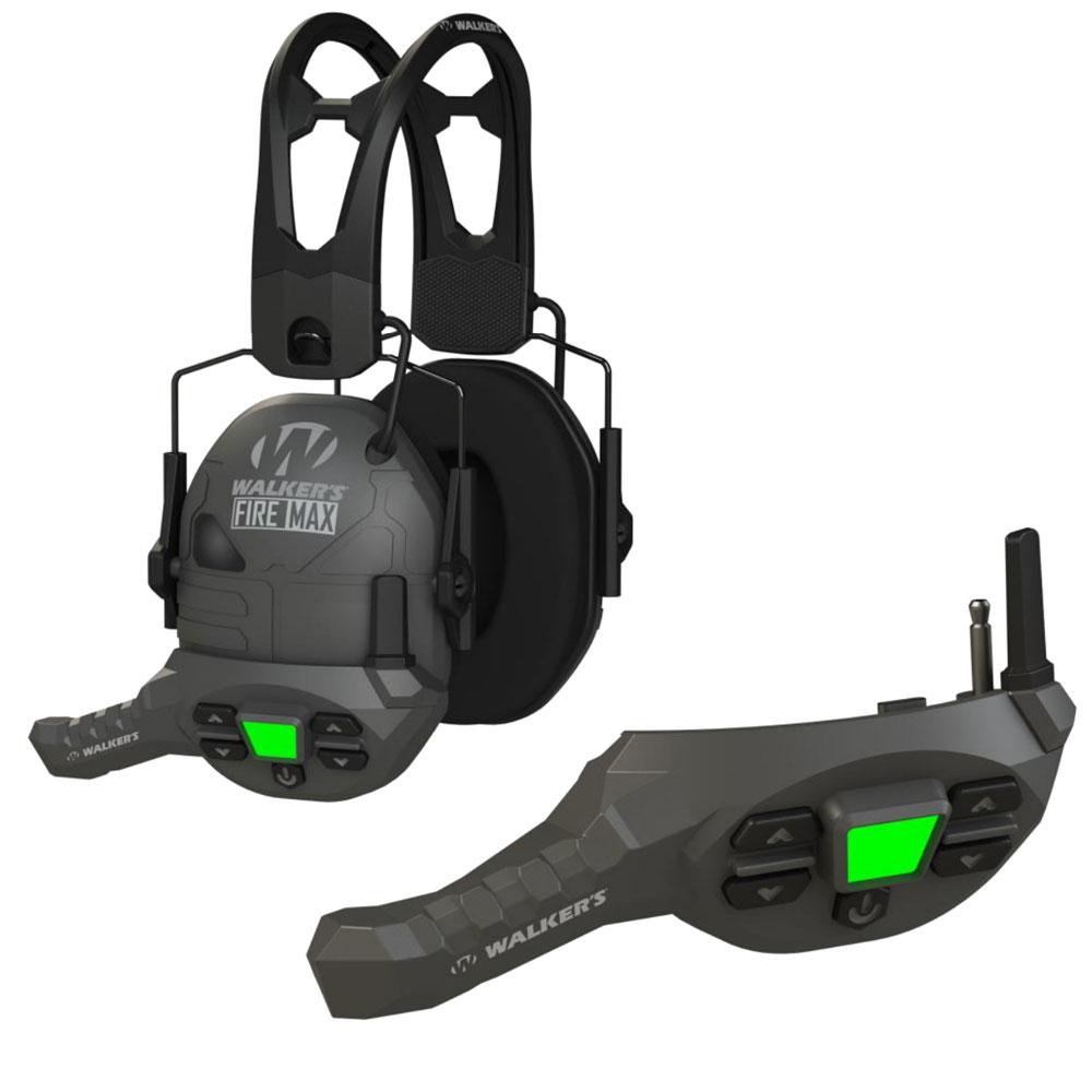 Walkers Firemax Muff Walkie Talkie Black