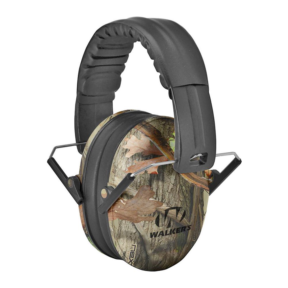 Walkers Folding Youth Passive Muff - Camo