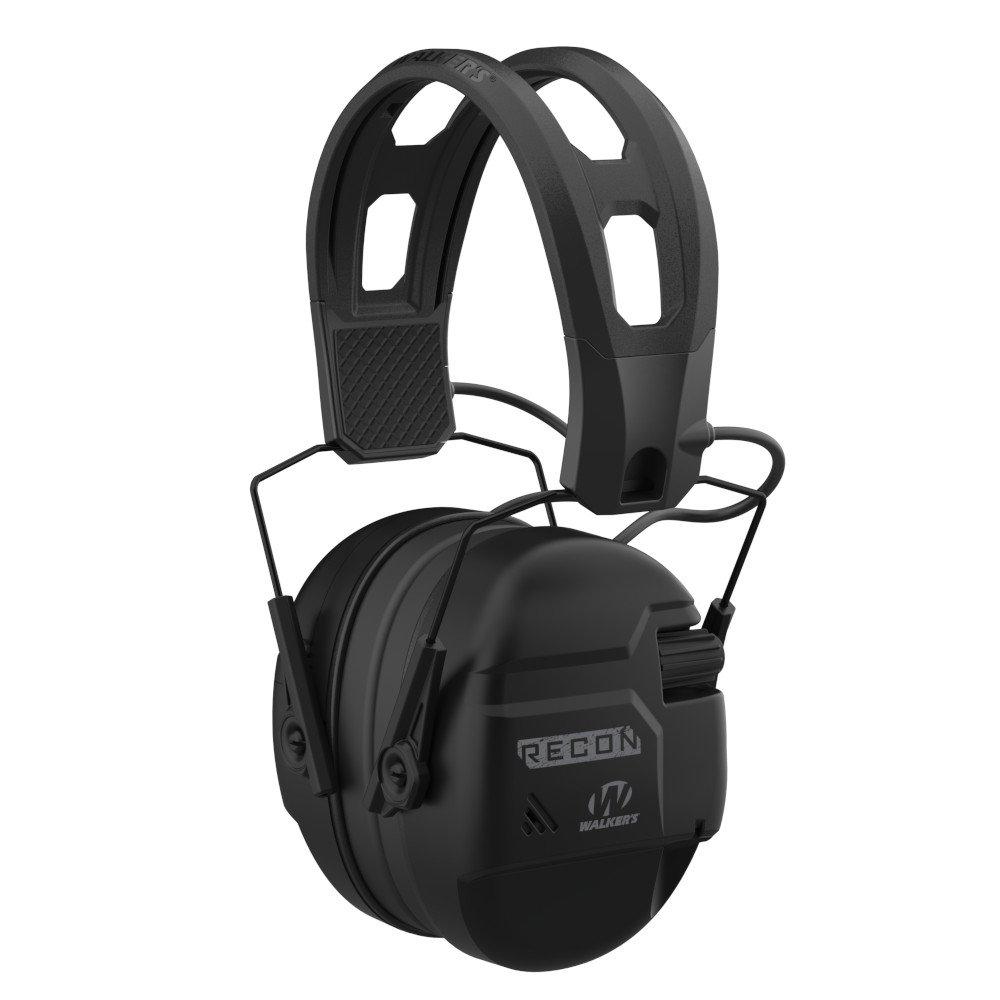 Walkers Recon Professional Grade Electronic Muff Black