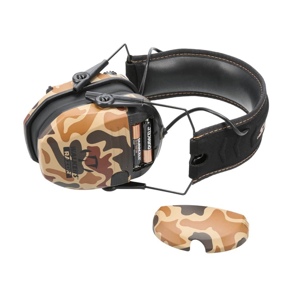 Walkers Razor Slim Electronic Muff Duck Camo