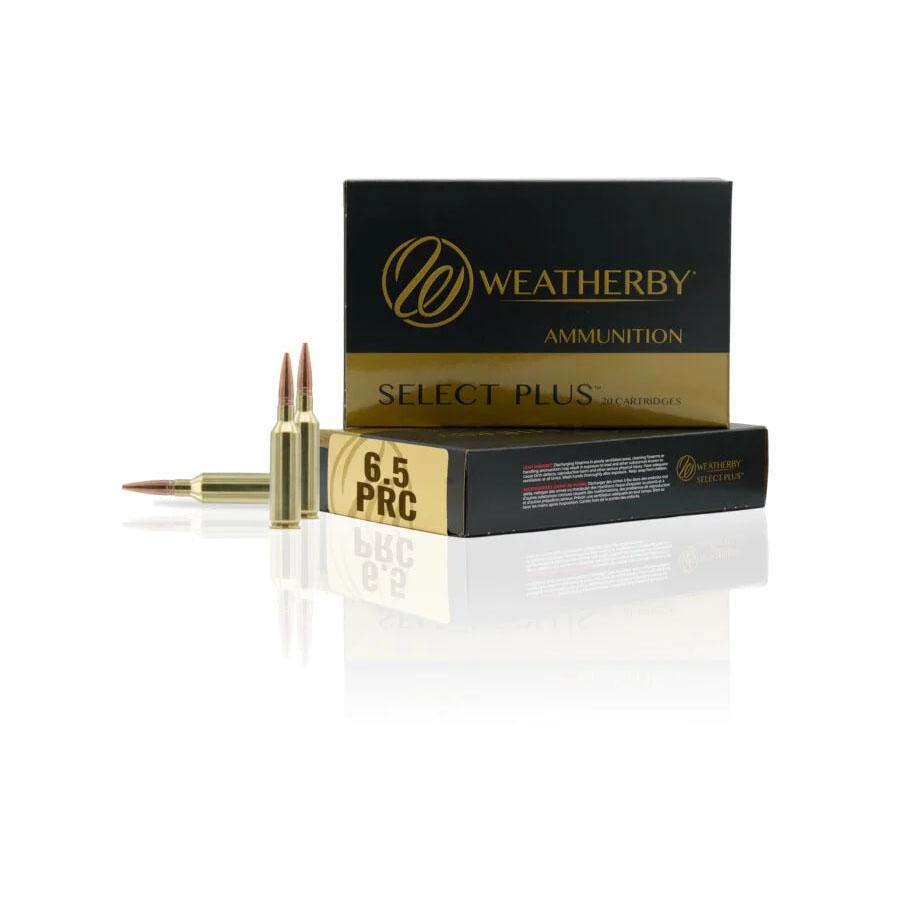 Weatherby Select Plus 6.5 Prc 156GR Elite Hunter 20/ROUND
