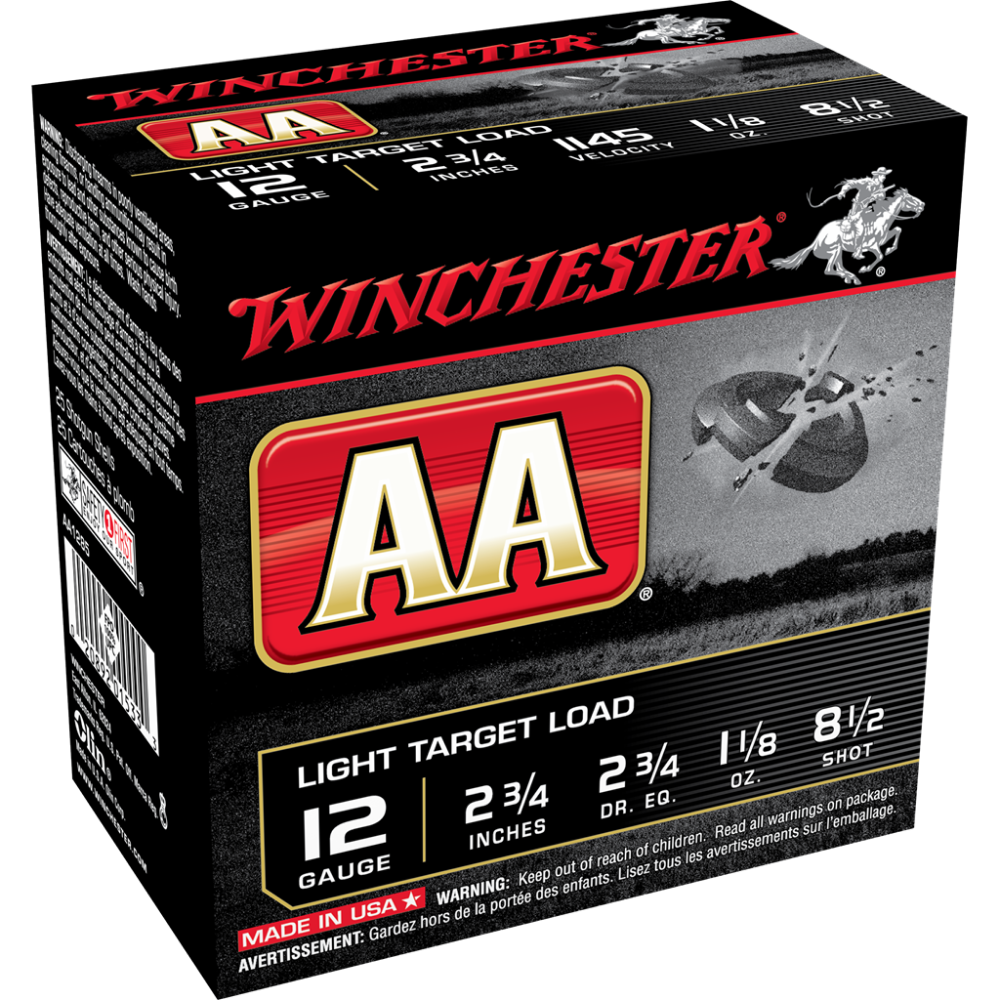 Winchester Aa 12GA 2-3/4 1-1/8OZ 25 Rd/box 10 Boxes/case