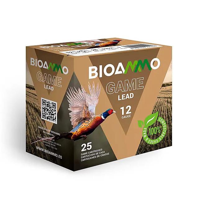 Bioammo 12 Ga 1-1/4 Oz 6 Lead Game Pheasant Ammo 25 Rd/box