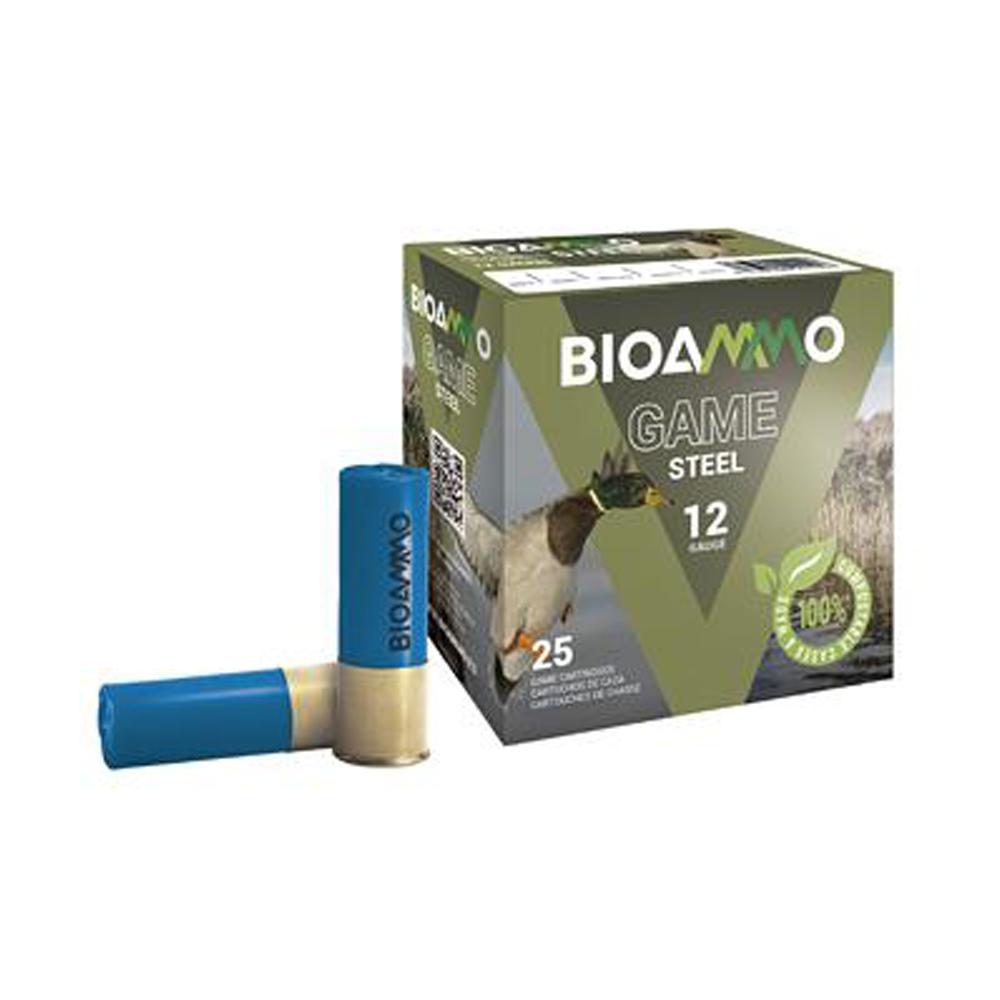 Bioammo 12 Ga 1-1/16 Oz 3 Steel Waterfowl Ammo 25 Rd