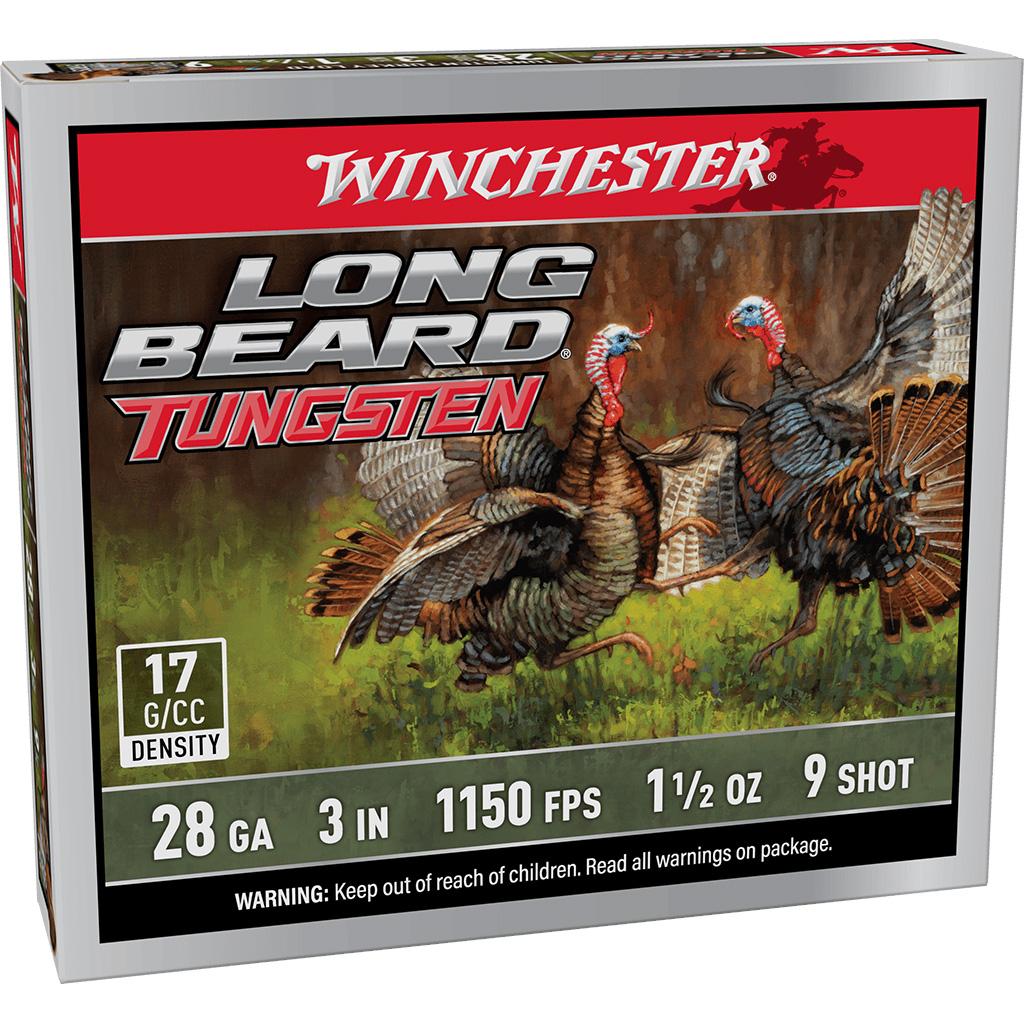 Winchester Long Beard Tungsten 28 Ga 3 9 Shot 5 Rounds