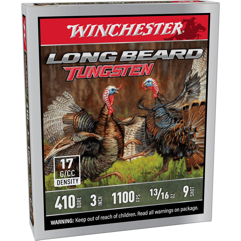 Winchester Long Beard Tungsten 410 Ga 3 9 5RD Box