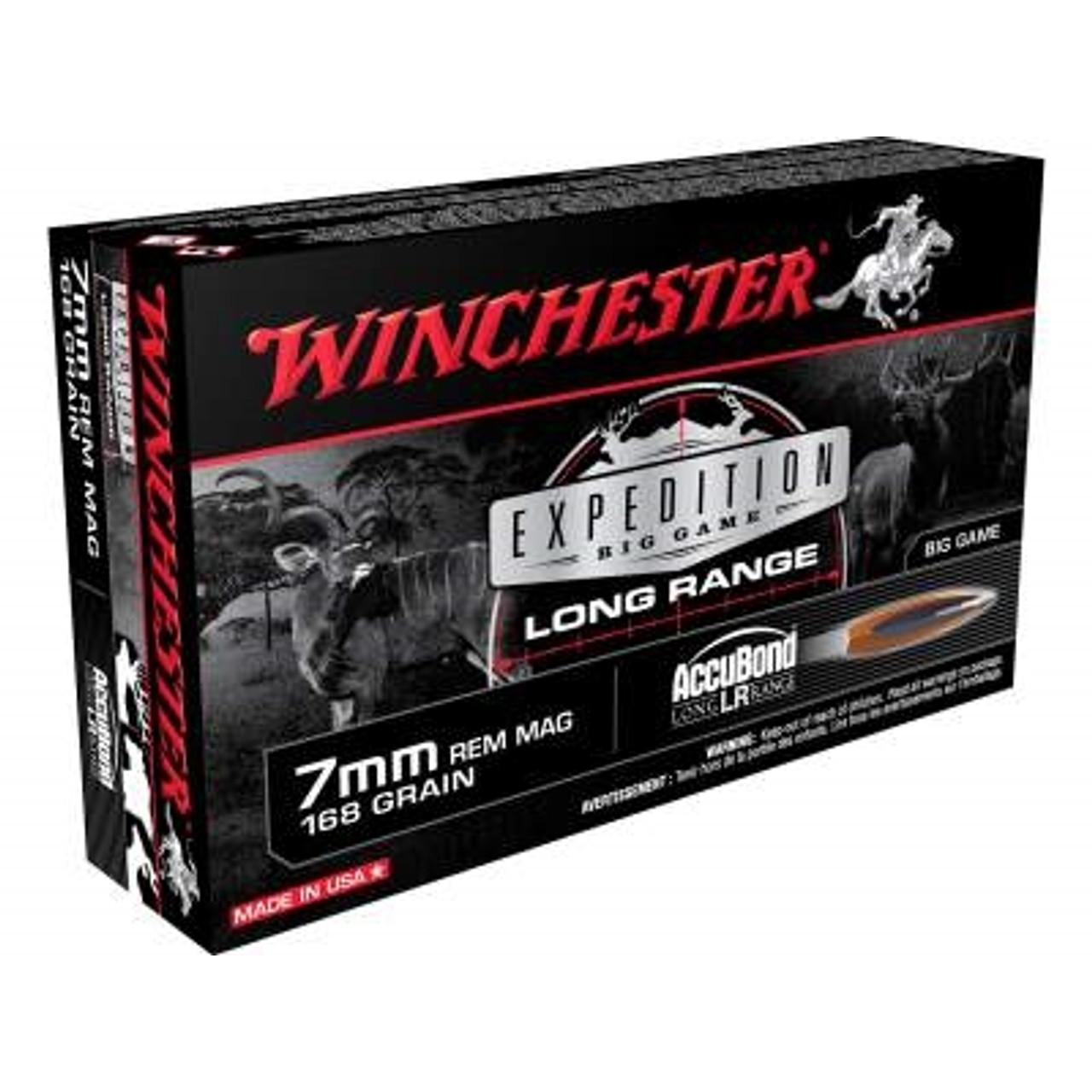 Winchester 7MM Rem Magnum 168GR Accubond Long Range 20 Rounds