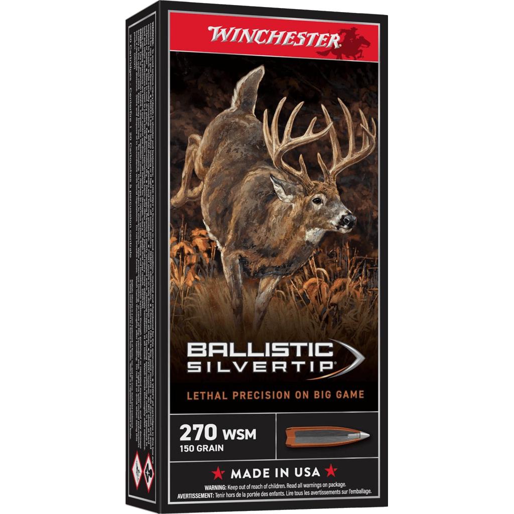 Winchester Ballistic Silvertip 270 Wsm 150 Gr 20 Rd