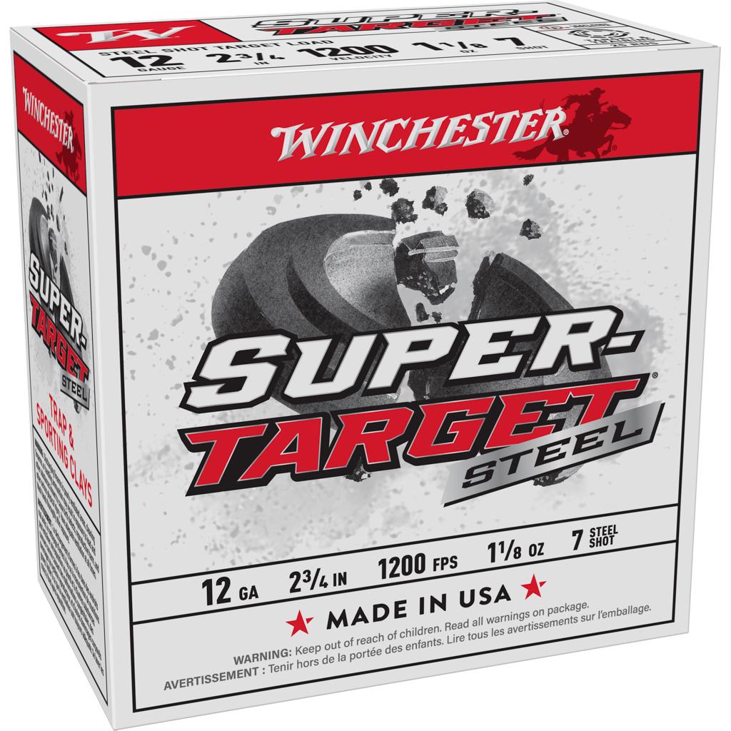 Winchester Super-target 12GA 2-3/4 1-1/8OZ 7 Shot 25 Rd